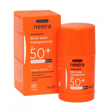 Acofarma Nesira Stick Solar Transparente SPF 50+ 1 Stick 25 g