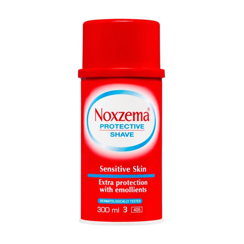 Noxzema Espuma De Afeitar Roja Piel Sensible 300 ml