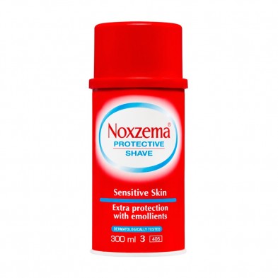 Noxzema Espuma De Afeitar Roja Piel Sensible 300 ml