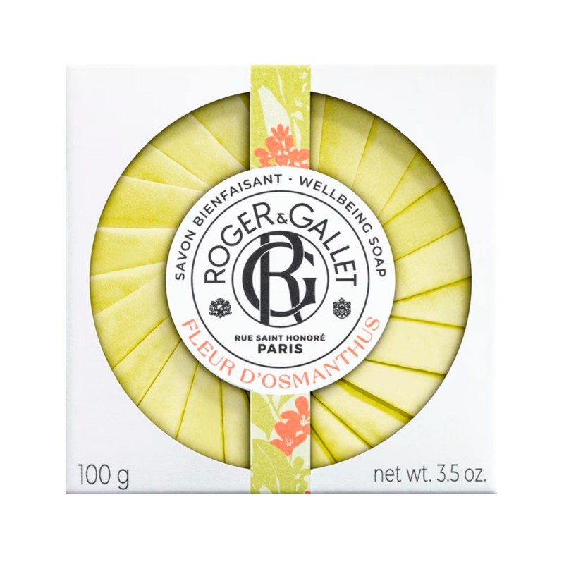 Roger Gallet Roger&Gallet Fleur Osmanthus Pastilla De Jabón 100 Gr - Imagen 4