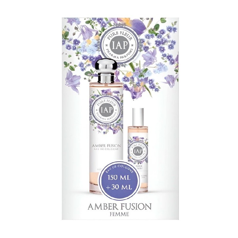 IAP Pharma Pure Fleur Eau de Cologne Aroma Amber Fusion 30 ml + 150 ml