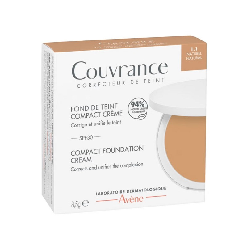 Avene Couvrance Crema Oil Free Natural - okfarma.es