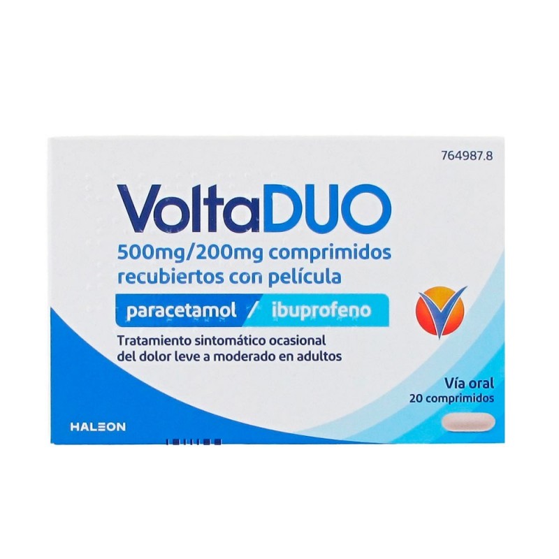 Voltaduo 500 mg/200 mg 20 comprimidos recubiertos
