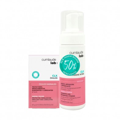 Pack Cumlaude Clx 10 Óvulos + Clx Mousse 165 ml