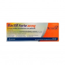 Bactil Forte 20 mg 10 Comprimidos Recubiertos