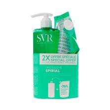 Pack SVR Gel De Ducha Desodorante Spirial 400 ml + Recarga 400 ml
