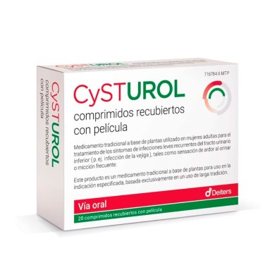Cysturol 20 Comprimidos Recubiertos