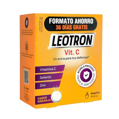ComprarLeotron Vitamina C 72+36 Comprimidos Efervescentes | Okfarma