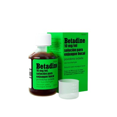 Betadine Bucal 10 mg/ml Solución Bucal Para Enjuague 200 ml