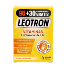 Leotron Vitaminas Vitalidad, 90 + 30 Comprimidos