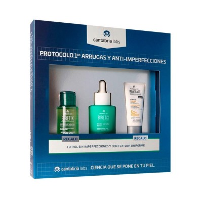 Pack Biretix Serum + Oil Control + Heliocare Acnimat