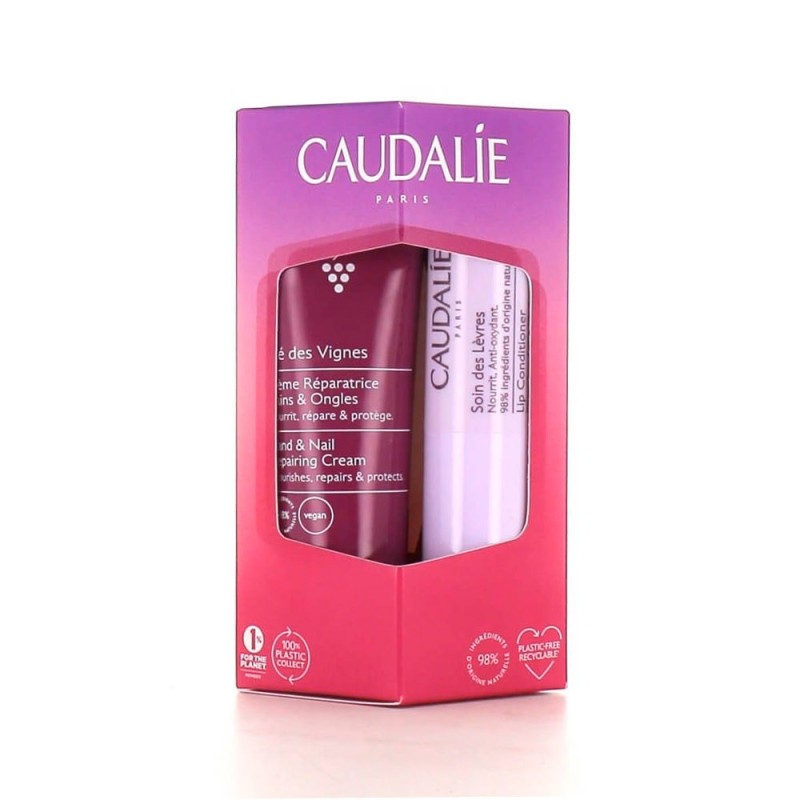 Caudalie Thé des Vignes Duo Manos & Labial – Pack Invierno