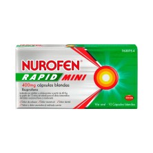 Nurofen Rapid Mini 400 mg 10 Cápsulas Blandas
