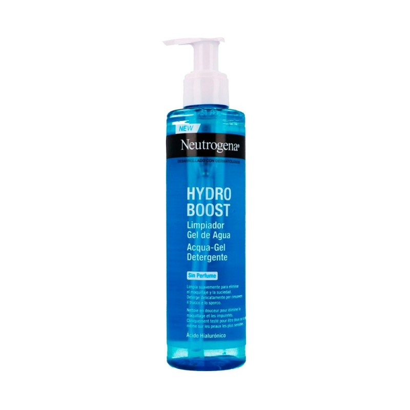 Neutrogena Hydro Boost Limpiador Gel de Agua Sin Perfume 200 ml