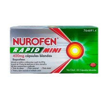 Nurofen Rapid Mini 400 mg 20 Cápsulas Blandas