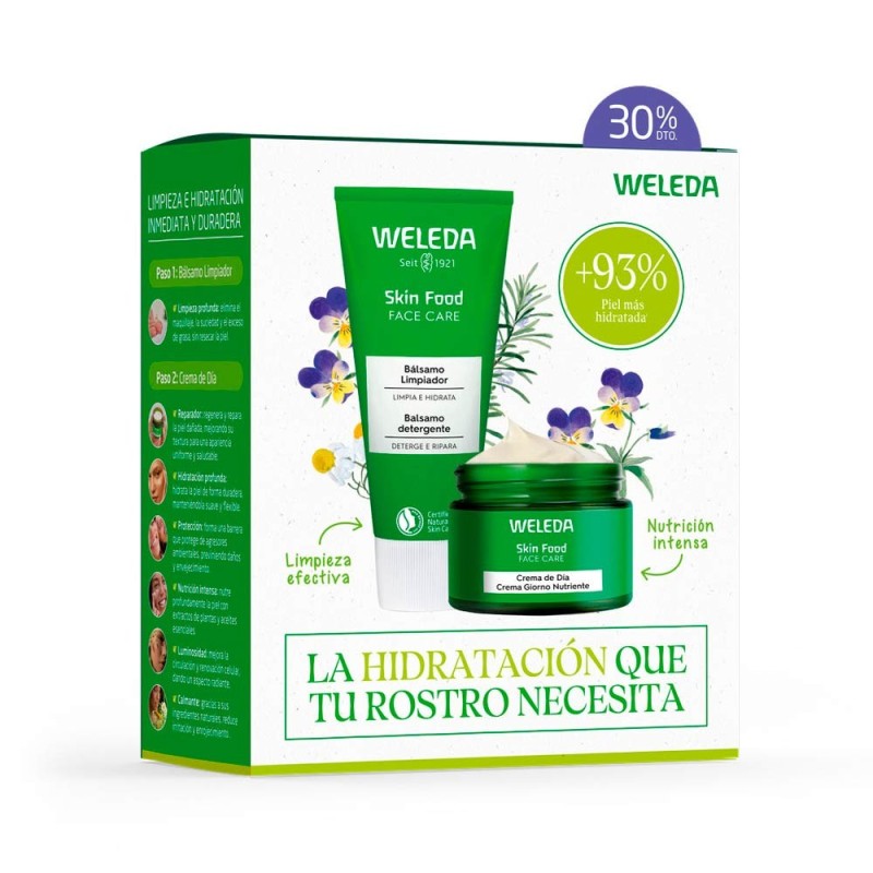 Pack Weleda Skin Food Facial Limpiador + Crema Día