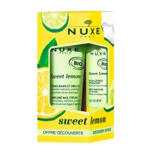 Pack Nuxe Sweet Lemon: crema de manos 30 ml + labial 4 g