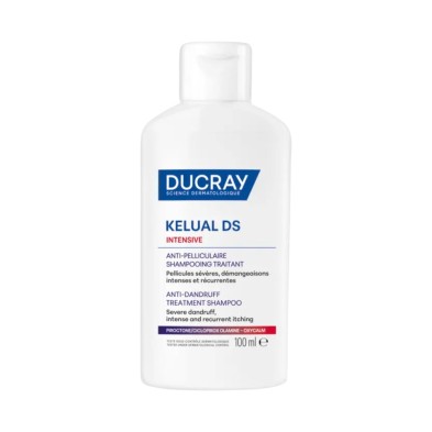 Ducray Kelual DS Intensive 100 ml – champú anticaspa con OXYCALM