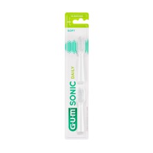 GUM Sonic Daily Recambios Blanco (2 uds) – Filamentos cónicos suaves