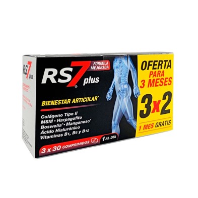 Triplo RS7 Plus Articulaciones Comprimidos 3 x 30 Comprimidos