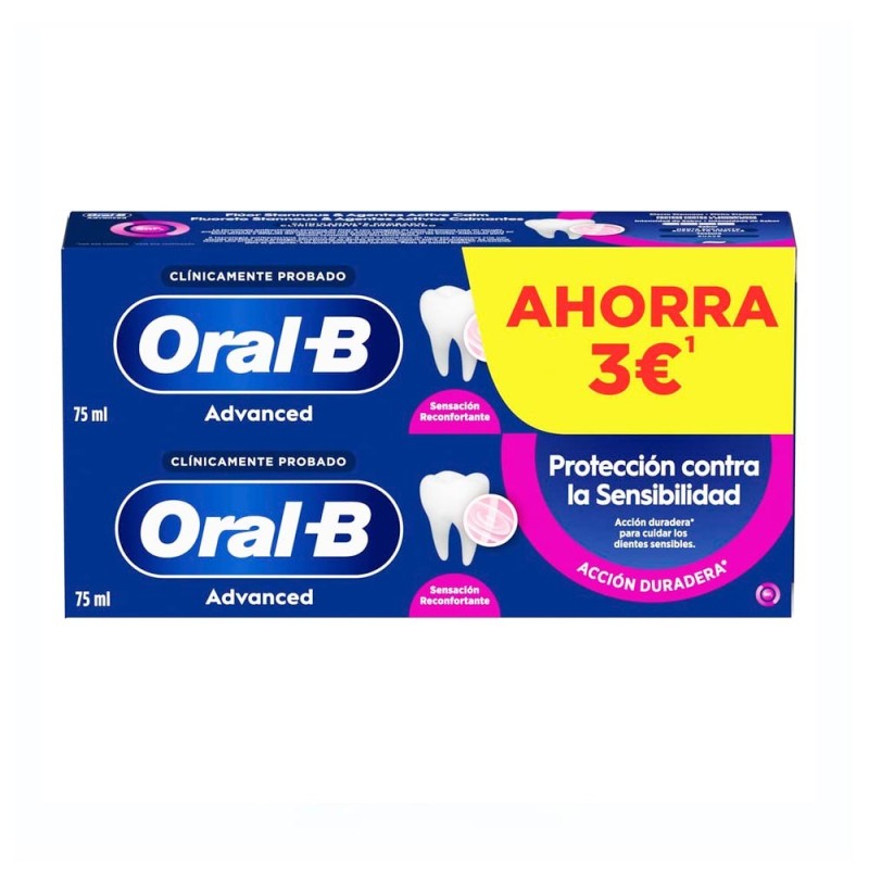 Duplo Oral-B Sensibilidad y Encías Calm 2x75ML | Okfarma.es