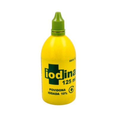 Iodina 100 mg/ml Solución Tópica 125 ml