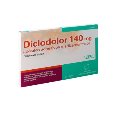 Diclodolor 140 mg 5 Apósitos Adhesivos