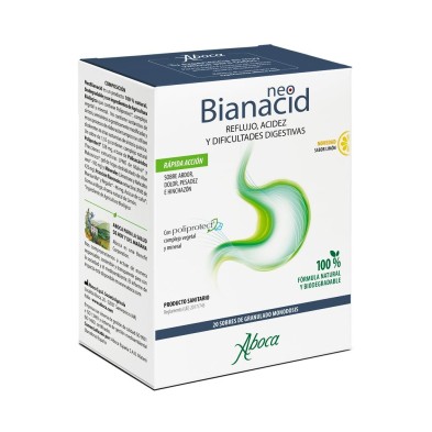 NeoBianacid Granulado Monodosis 1,55 g 20 Sobres Sabor Limón