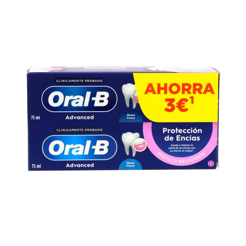 Duplo Oral-B Encías y Esmalte Pro-Repair 2x75 ML