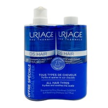 Duplo Uriage DH Hair Champú Suave Regulador 2 x 500 ml