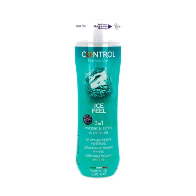 Control Gel de Masaje Ice Feel 3 en 1 200 ml