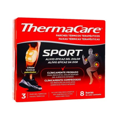 Thermacare Parche Térmico Terapéutico Sport 3 parches