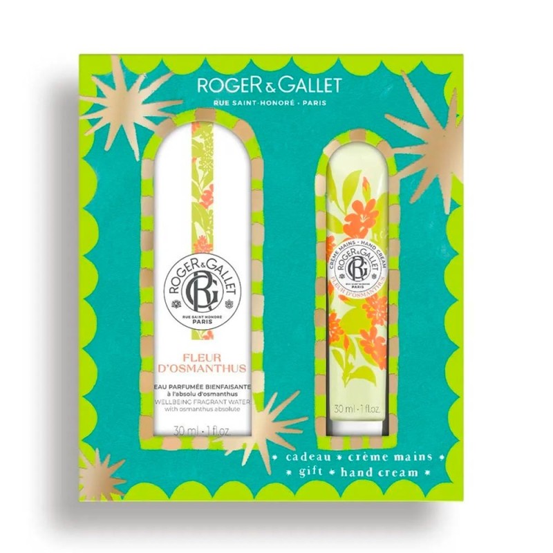Cofre Roger & Gallet Fleur d’Osmanthus Cofre 30 ml + Crema Manos 30 ml
