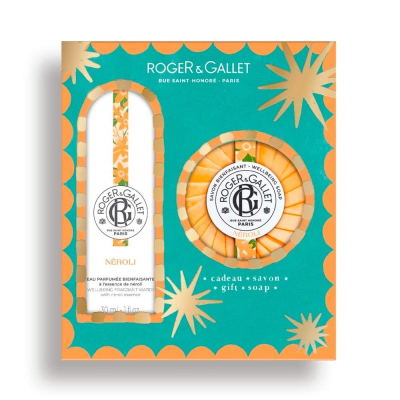Cofre Roger & Gallet Néroli Cofre 30 ml + Jabón 100 g