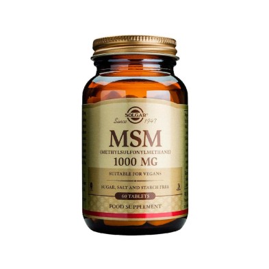 Solgar MSM 1000 mg 60 comprimidos