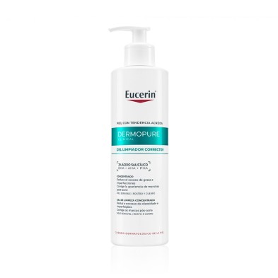 Eucerin Dermopure Gel Limpiador Concentrado Triple Efecto 400 ML
