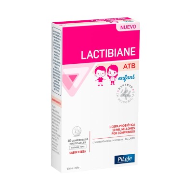 Lactibiane ATB Enfant 10 comprimidos fresa