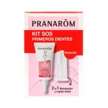 Pack Pranarom Primeros Dientes 2 en 1 Gel 15 ml + Masajeador Y Cepillo Dental