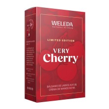 Pack Weleda Very Cherry Manos 50 ml + Labios 4,8 g