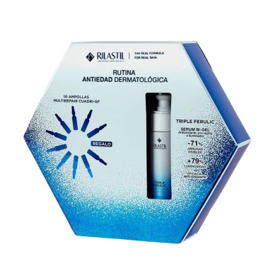 Pack Rilastil Triple Ferulic + Ampollas Multirepair Quadri-GF