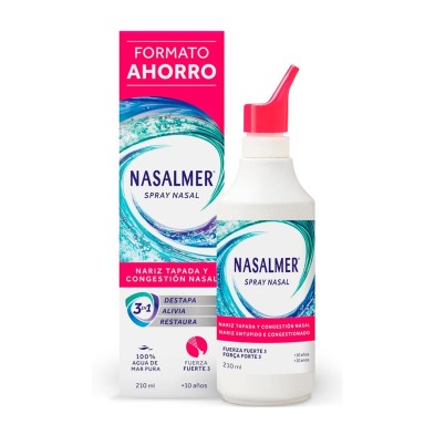Nasalmer Fuerza Fuerte 3 en 1 Envase 210 ml
