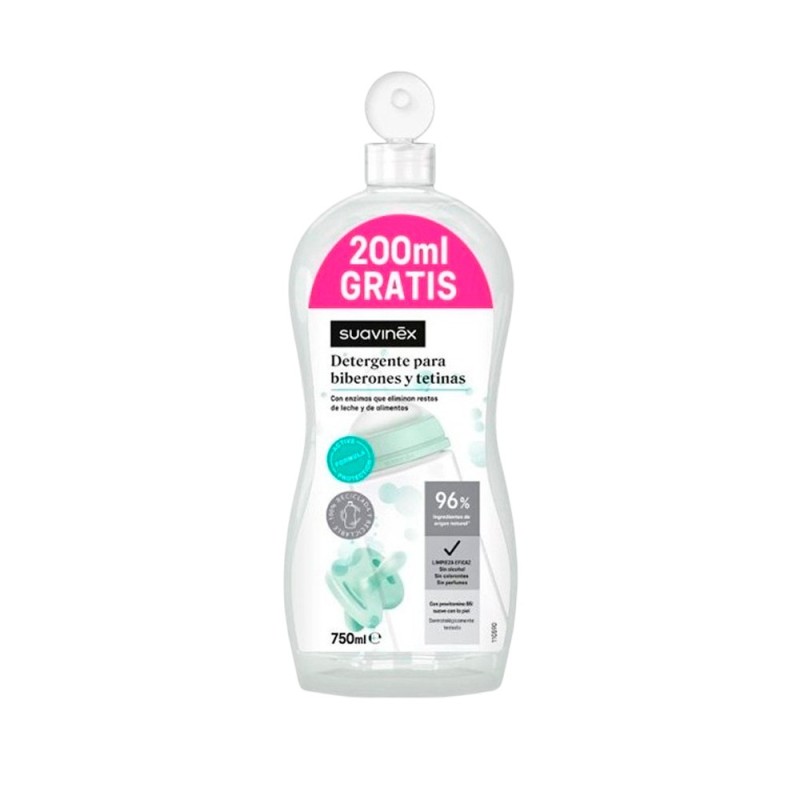 Suavinex Detergente Tetinas Y Biberones 750 ml