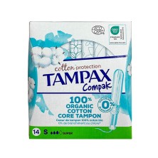 Tampax Cotton Protection Super 14 uds