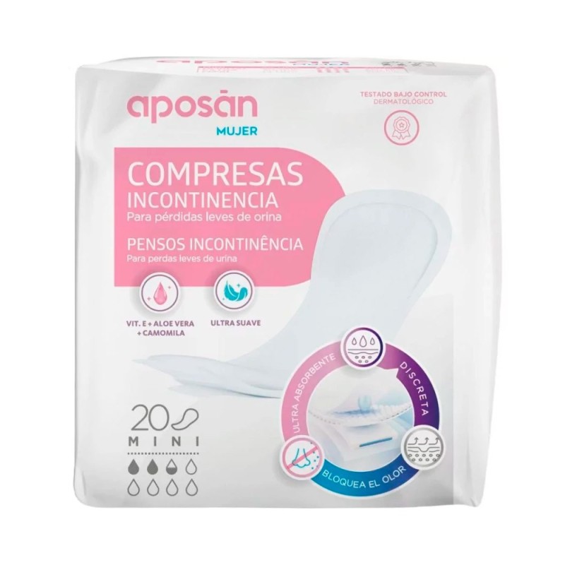 Aposan Compresa Inco Mini 20 Uds