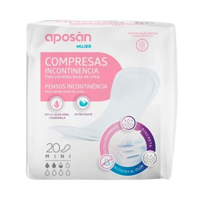 Aposan Compresa Inco Mini 20 Uds