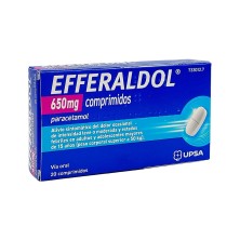 Efferaldol 650 mg 20 comprimidos
