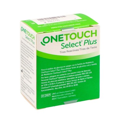 OneTouch Select Plus tiras reactivas 50 uds