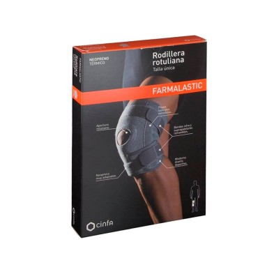 Farmalastic Rodillera Rotuliana Neopreno Gris