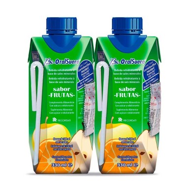 Duplo Bioralsuero Sabor Frutas 2 x 330 ml| Okfarma.es