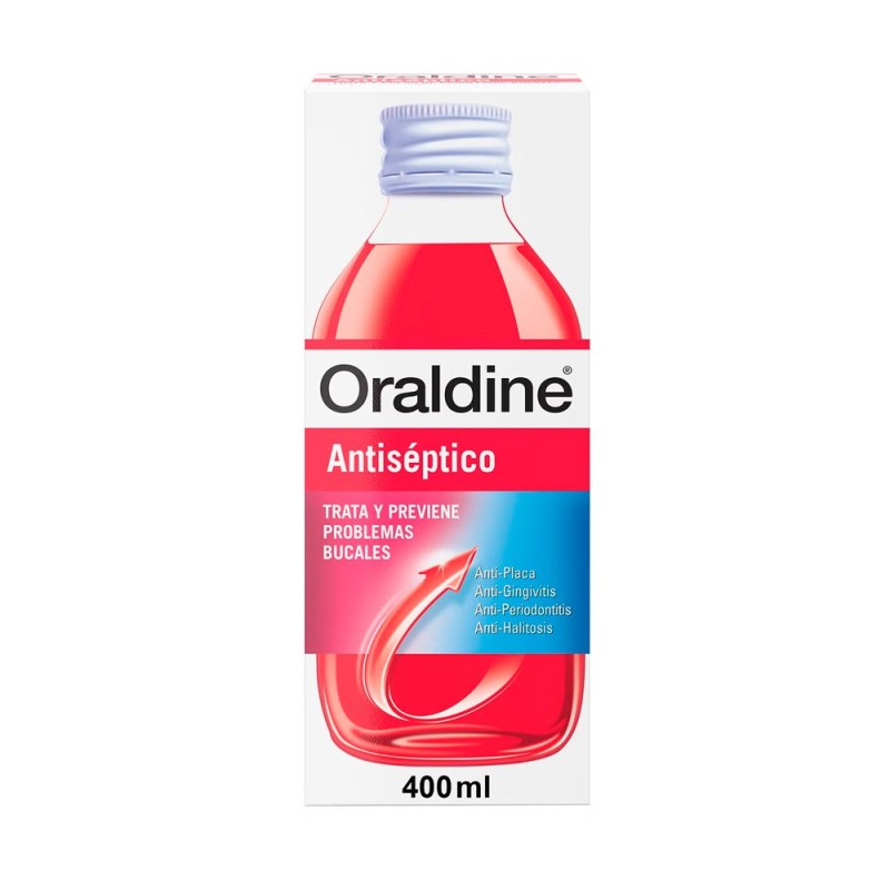 Oraldine Antiséptico 400 ml | Enjuague bucal